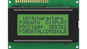 AFFICHEUR LCD 4 X 16C
