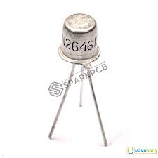 2N2647 TRANSISTOR UJT 2 A, 1 µA, 10mA, TO-18, 3 Pin,