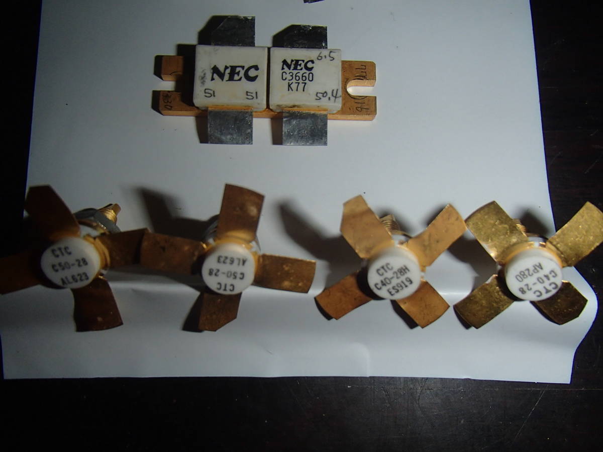 C50-28 ( 2N6439 ) TRANSISTOR HF 33V 6A 400MHZ