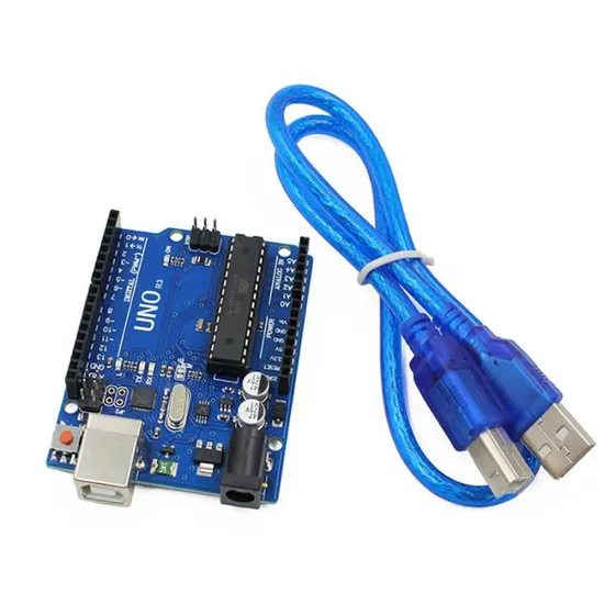 ARDUINO UNO REV 3.0 COMPATIBLE ATMega328P DIP Livré avce CABLE