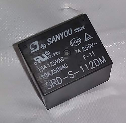 SRD-S-112DM RELAIS 12V / 10A / 1RT SANYOU