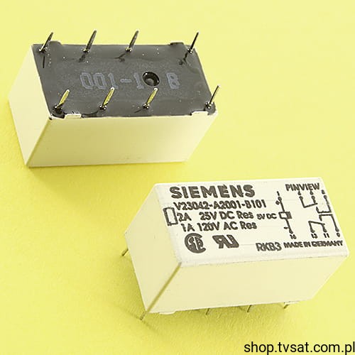 V23042-A2001-B101 RELAIS 5VDC / 2A SIEMENS