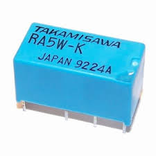 RA5W-K RELAIS 5VDC 2P2T 2A TAKAMISAWA