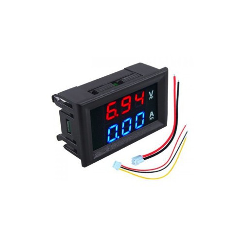 Afficheur VOLTMETRE / AMPEREMETRE 10A-100V DC