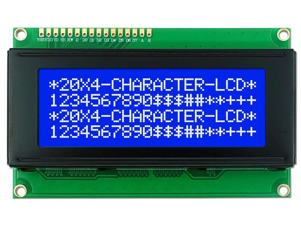 AFFICHEUR LCD 2004 ( 20 X 4 ) BLEU