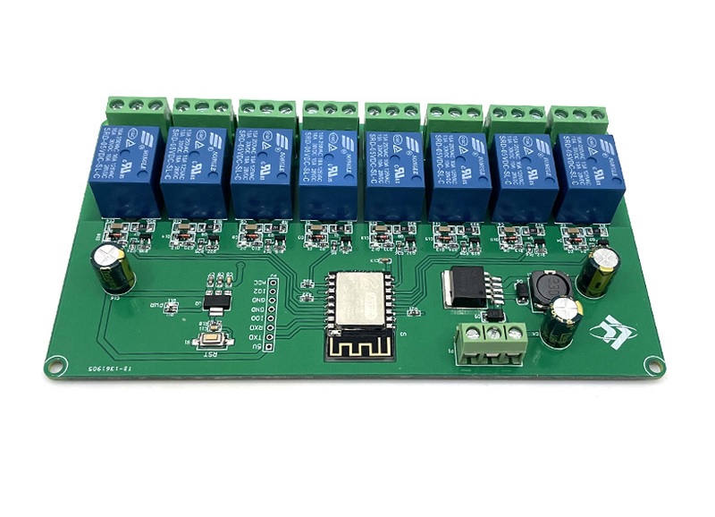 MODULE WIFI 5V/7-28V ESP8266 8 RELAIS