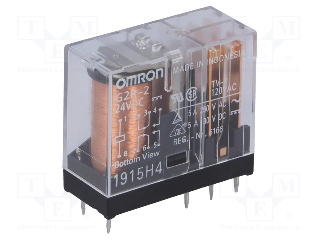 G2R-2-24VDC RELAIS OMRON 24VDC 5A