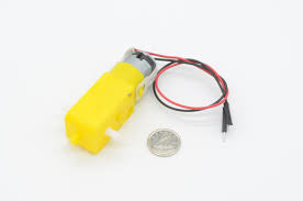 TT MOTEUR REDUCTEUR 3…6VDC 65mm JAUNE