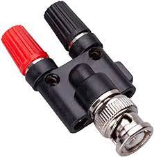 ADAPTATEUR BNC- 2 BANANES FEMELLES