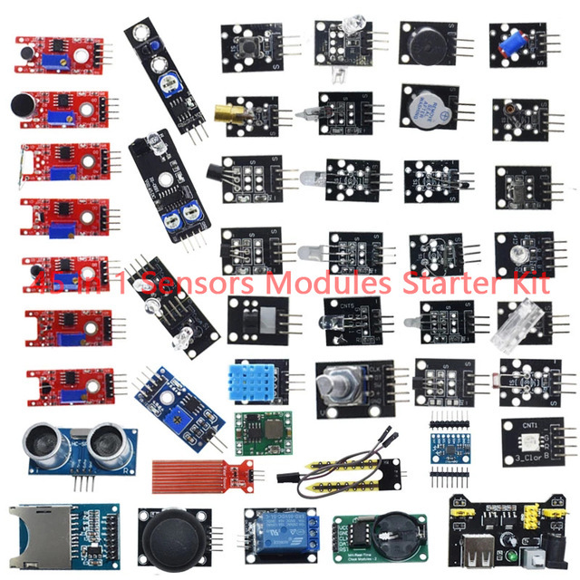KIT 45 pcs CAPTEURS in 1 (With BOX )