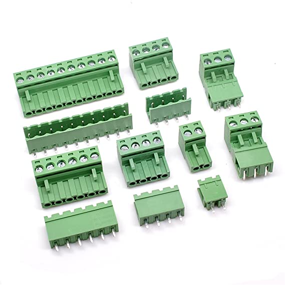 BORNIER ENFICHABLE 8 CONTACTS M+F