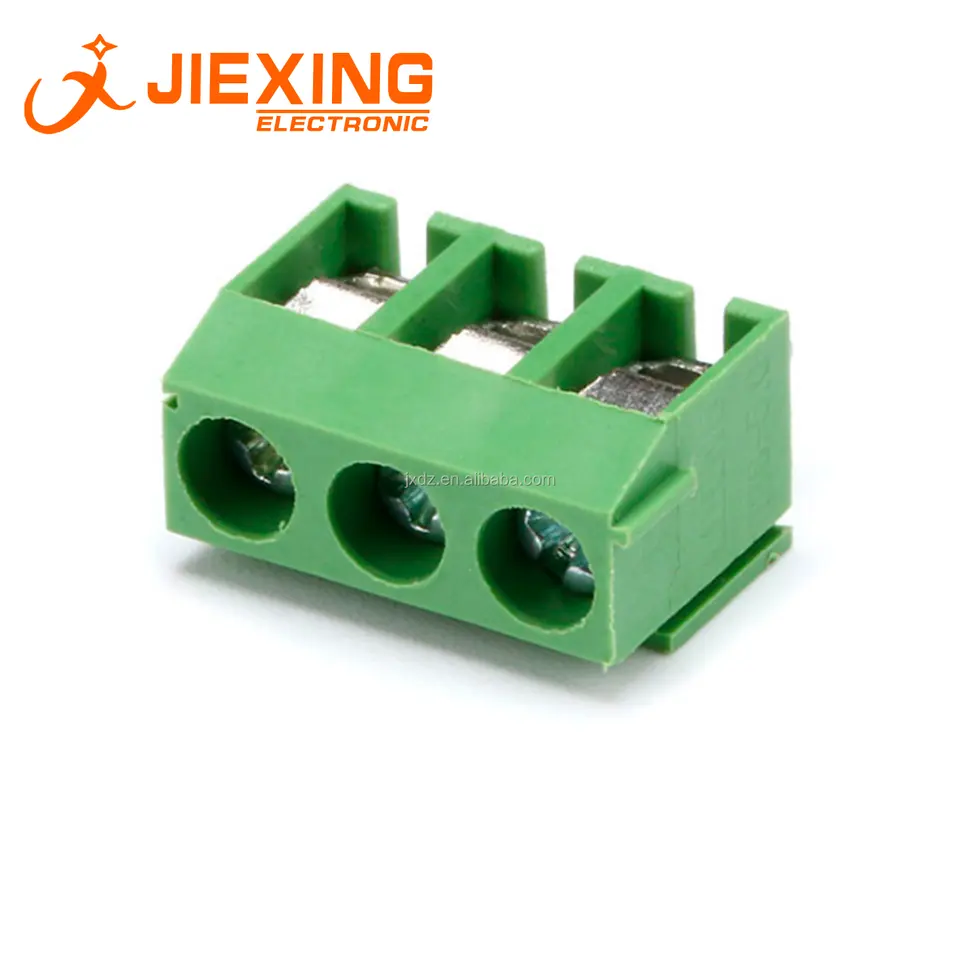BORNIER A VIS 3 POLES 5mm 10A 300V 5.08 VERT