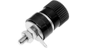 FICHE BANANE FEMELLE 4MM Non ISOLE 60V 24A NOIR