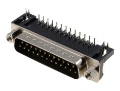 CONNECETEUR SUB-D25 MALE COUDE