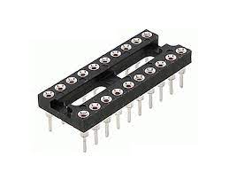 SUPPORT CIRCUIT INTEGRE TULIPE 20 CONTACTS ETROIT