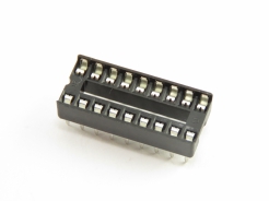 SUPPORT CIRCUIT INTEGRE LYRE 18 CONTACTS ETROIT