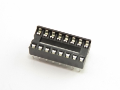 SUPPORT CIRCUIT INTEGRE LYRE 16 CONTACTS ETROIT