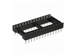 SUPPORT CIRCUIT INTEGRE LYRE 28 CONTACTS ETROIT