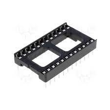 SUPPORT CIRCUIT INTEGRE LYRE 22 CONTACTS LARGE