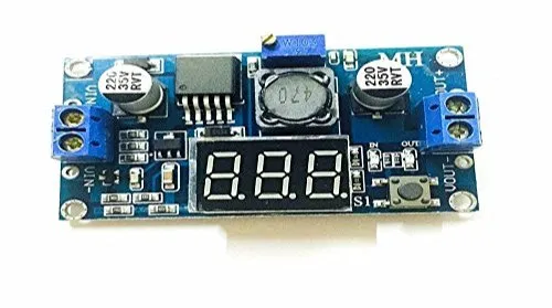 LM2596 2A DC-DC MODULE CONVERTISSEUR ABAISSEUR AVEC VOLTMETRE