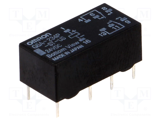 G6A-234P RELAIS 24VDC 2A OMRON