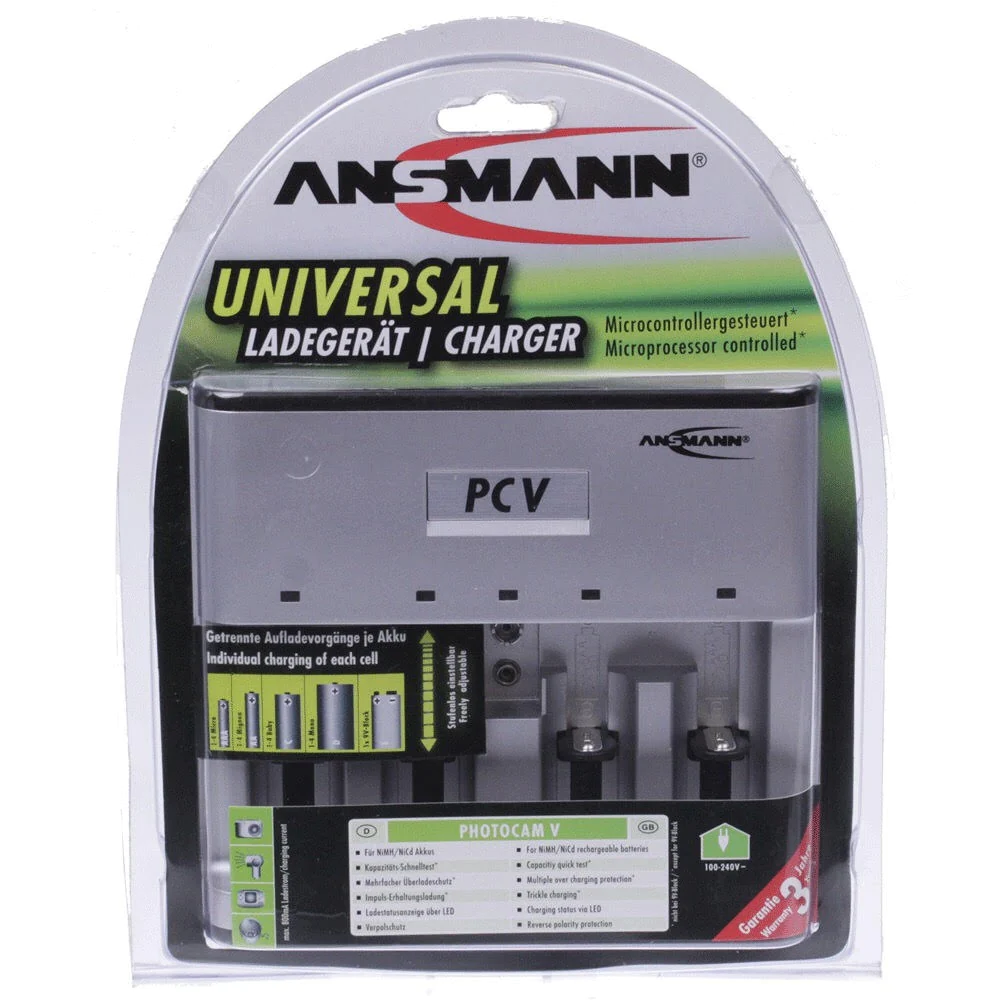 CHARGEUR DE PILES UNIVERSEL ANSMANN