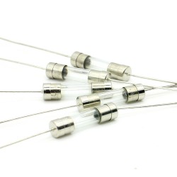 FUSIBLE EN VERRE SOUDABLE 6.3A 250V 6.3X10mm