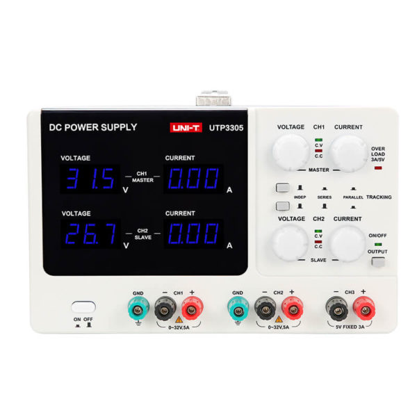 UTP3305 ALIMENTATION 3 CANNAUX ( 3 X 0-32 V, 5 A)