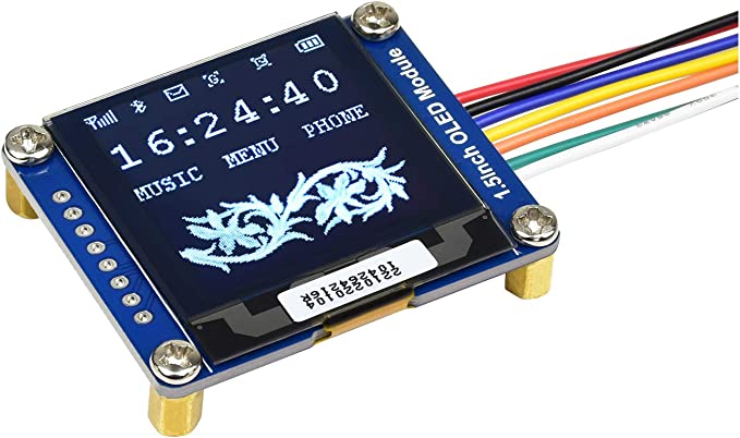 ECRAN OLED 1.5″ I2C 4 Pines ( 128X128)