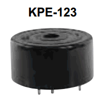 KPE-123 Transducteur audio piézo 12V 3Khz KINGSTATE