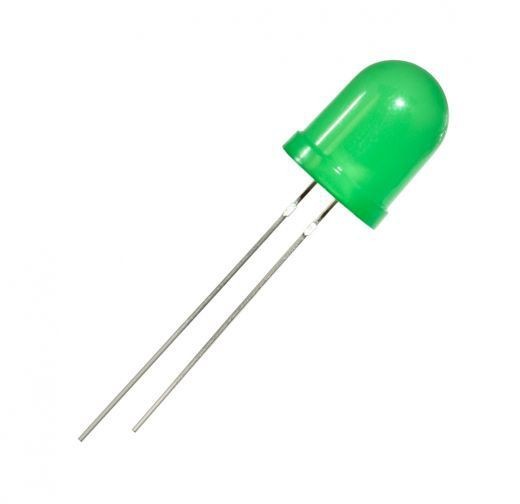 LED 10mm VERTE PARALIGHT