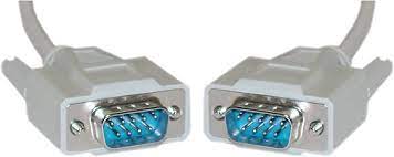 CABLE DB9 MALE / MALE